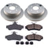 Power Stop 2004 Pontiac GTO Rear Z17 Evolution Geomet Coated Brake Kit