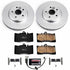 Power Stop 01-06 Lexus LS430 Front Z17 Evolution Geomet Coated Brake Kit