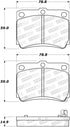 StopTech Street Brake Pads