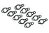 Moroso Chevrolet Small Block Water Pump Gasket - 10 Pack