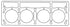 Cometic Triumph TR4 88mm .043 inch CFM-20 Head Gasket
