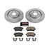 Power Stop 10-11 Audi S4 Rear Z23 Evolution Sport Brake Kit