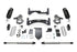 Fabtech 14-18 GM C/K1500 P/U w/oE Forg Stl UCA 6in Perf Sys G2 w/Dl 4.0 & 2.25