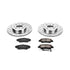 Power Stop 09-14 Honda Fit Front Z23 Evolution Sport Brake Kit