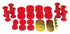Prothane 72-85 Dodge Truck 4wd Total Kit - Red