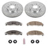 Power Stop 03-07 Cadillac CTS Front Z26 Street Warrior Brake Kit