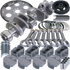 Eagle Chevrolet 350 Balanced Rotating Assembly Kit -5cc Flat Top 3.750 Stroke 5.700 Rod Length
