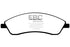 EBC 06-07 Cadillac CTS 2.8 (Sports Suspension) Ultimax2 Front Brake Pads