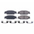 Power Stop 03-07 Cadillac CTS Rear Z17 Evolution Ceramic Brake Pads w/Hardware