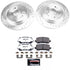 Power Stop 14-19 Acura RLX Rear Z26 Street Warrior Brake Kit