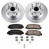 Power Stop 07-10 Ford F-350 Super Duty Front Z17 Coated Brake Kit