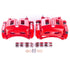Power Stop 01-06 Mitsubishi Montero Front Red Calipers w/Brackets - Pair