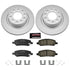 Power Stop 13-16 Dodge Dart Rear Z17 Evolution Geomet Coated Brake Kit