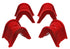 Energy Suspension Fd C-Bush 4 Deg. - Red