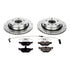 Power Stop 01-03 BMW 525i Rear Z23 Evolution Sport Brake Kit