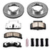 Power Stop 90-00 Chevrolet K3500 Front Z36 Truck & Tow Brake Kit