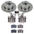 Power Stop 98-04 Audi A6 Rear Autospecialty Brake Kit w/Calipers