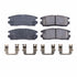 Power Stop 96-99 Acura SLX Rear Z17 Evolution Ceramic Brake Pads w/Hardware