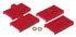 Prothane 70-81 GM Upper/Lower Spring Pad (Multi) - Red