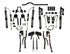 Skyjacker 07-16 Jeep JK 3.5-4.5in Long Arm LeDuc Series Coil-Over Kit (Requires Pitman Arm)