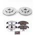 Power Stop 12-16 Audi A4 Front Z26 Street Warrior Brake Kit
