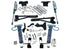 Superlift 17-19 Ford F-250 SD 4WD (Diesel) 6in Radius Arm Lift Kit King Fr Coils/RR Reservoir Shocks