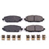 Power Stop 18-19 Jeep Wrangler Rear Z17 Evolution Ceramic Brake Pads w/Hardware