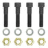 Curt Pintle Mount Hardware Kit (60000lbs Black Oxide)
