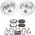 Power Stop 05-11 Audi A6 Rear Z26 Street Warrior Brake Kit