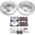 Power Stop 17-19 Honda Civic Front Z26 Street Warrior Brake Kit