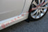 Rally Armor 08-10 Subaru WRX / 08-11 Impreza 2.5i (Hatch/Sedan) Black UR Mud Flap w/Blue Logo