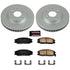 Power Stop 01-06 Hyundai Santa Fe Front Z17 Evolution Geomet Coated Brake Kit