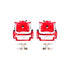 Power Stop 01-05 Acura EL Front Red Calipers w/Brackets - Pair