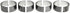 Clevite Hyundai 1495cc 1.5L G4EK 1994-2002 Main Bearing Set