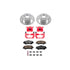 Power Stop 07-17 Jeep Wrangler Rear Z36 Truck & Tow Brake Kit w/Calipers