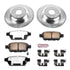 Power Stop 09-14 Acura TL Rear Z36 Truck & Tow Brake Kit