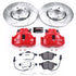 Power Stop 99-01 Audi A4 Front Z26 Street Warrior Brake Kit w/Calipers