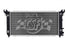 CSF 14-19 GMC Sierra 1500 4.3L OEM Plastic Radiator