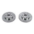 Power Stop 08-19 Chevrolet Tahoe Front Evolution Drilled & Slotted Rotors - Pair
