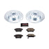 Power Stop 14-19 Fiat 500L Rear Z23 Evolution Sport Brake Kit