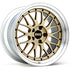 BBS LM 19x9 5x112 ET34 Gold Center Diamond Cut Lip Wheel - 82mm PFS/Clip Required