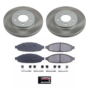 Power Stop 04-08 Chrysler Pacifica Front Semi-Coated Rotor Kit