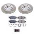 Power Stop 04-05 Honda Civic Front Semi-Coated Rotor Kit
