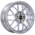 BBS RG-R 17x8 5x120 ET40 CB72.5 Diamond Silver Wheel -82mm PFS/Clip Req