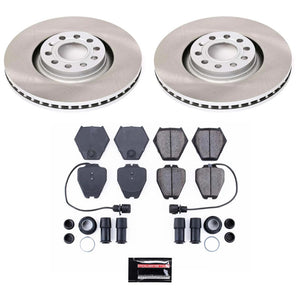 Power Stop 00-02 Audi S4 Front Semi-Coated Rotor Kit