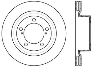 Stoptech Performance Brake Rotor 13-15 Toyota Sequoia/Tundra