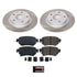 Power Stop 16-21 Mazda 6 Rear Semi-Coated Rotor Kit
