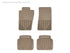 WT Rubber Mats - Front - Tan