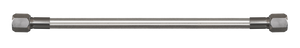 Goodridge 20in Universal Oil Line Assembly w/Clear Fittings