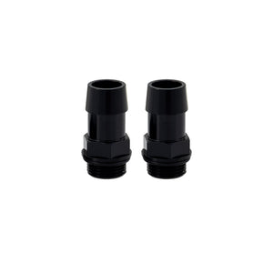 Mishimoto 2pcs. M20x1.5 3/4in Aluminum Catch Can Fitting - Black